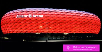Allianz Arena con el fútbol femenino