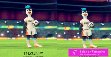 Tazuni mundial de futbol femenino 2023 mascota