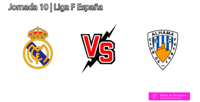 real madrid vs alhama femenino liga f iberdrola jornada 10